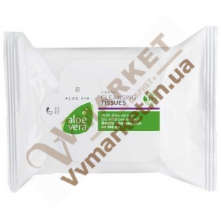 Алоэ Вера Мягкие очищающие салфетки (Aloe Vera Cleansing Tissues), 25 шт, LR с доставкой вся Украина